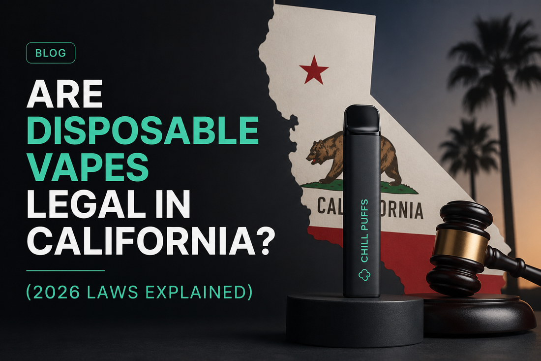 Are disposable vapes legal in California? 2026 laws explained