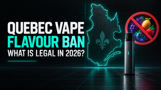 Quebec vape flavour ban 2026 and legal vaping rules