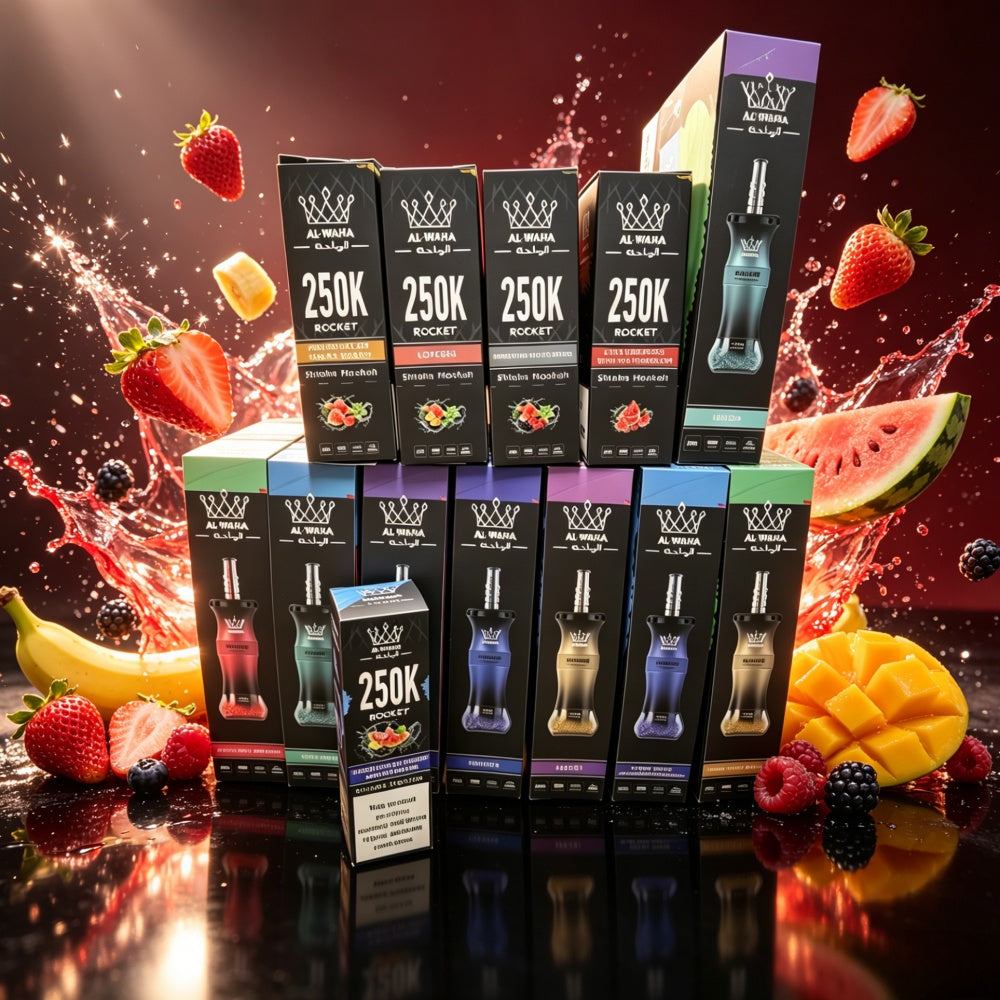 AL WAHA 250,000 Puffs Shihsa