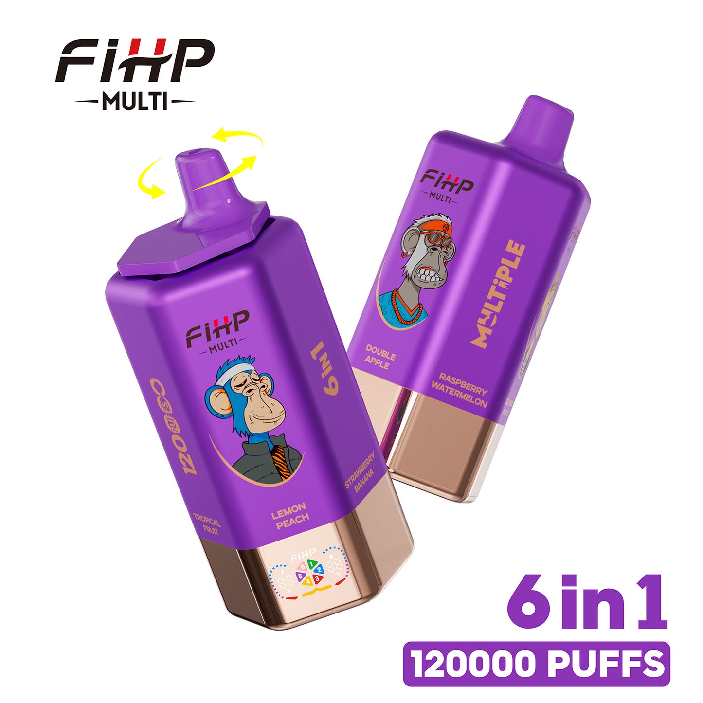 FIHP 120,000 Puffs 6-in-1 Vape