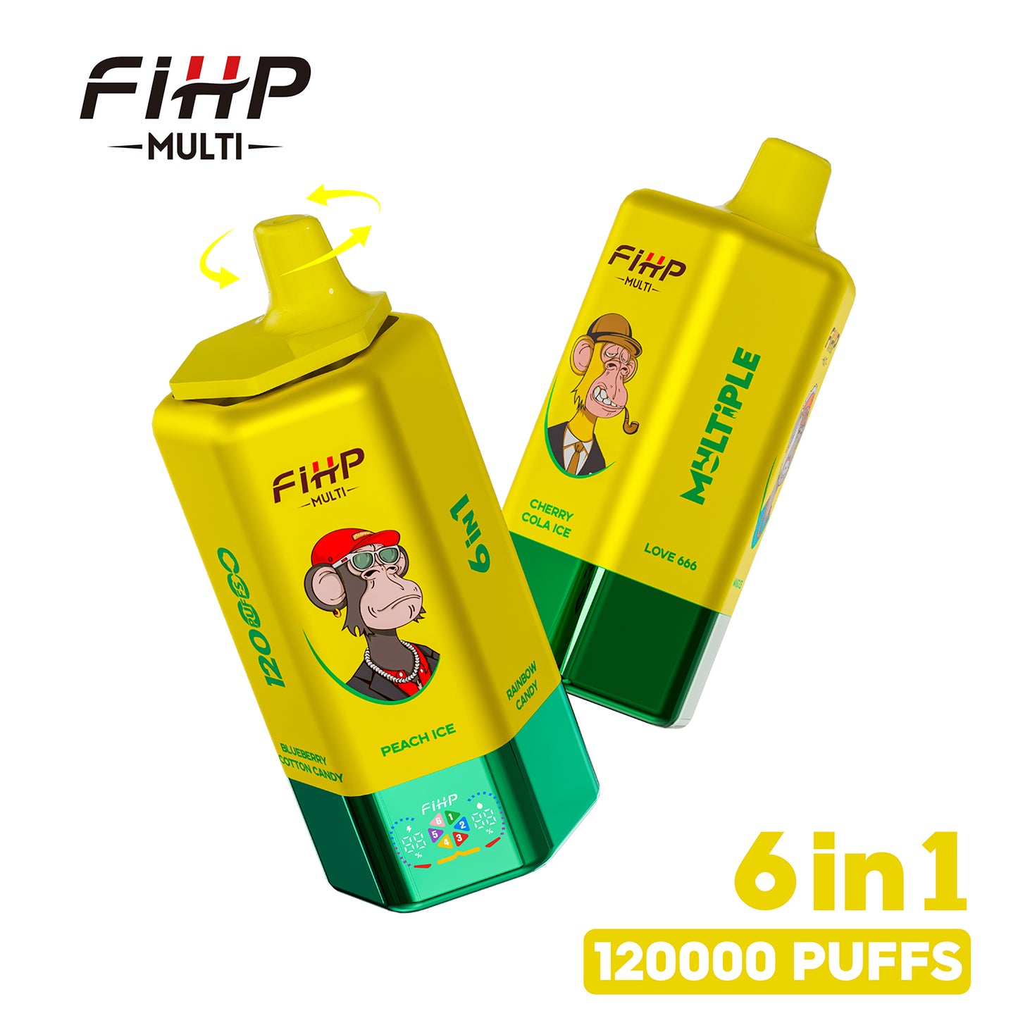 FIHP 120,000 Puffs 6-in-1 Vape