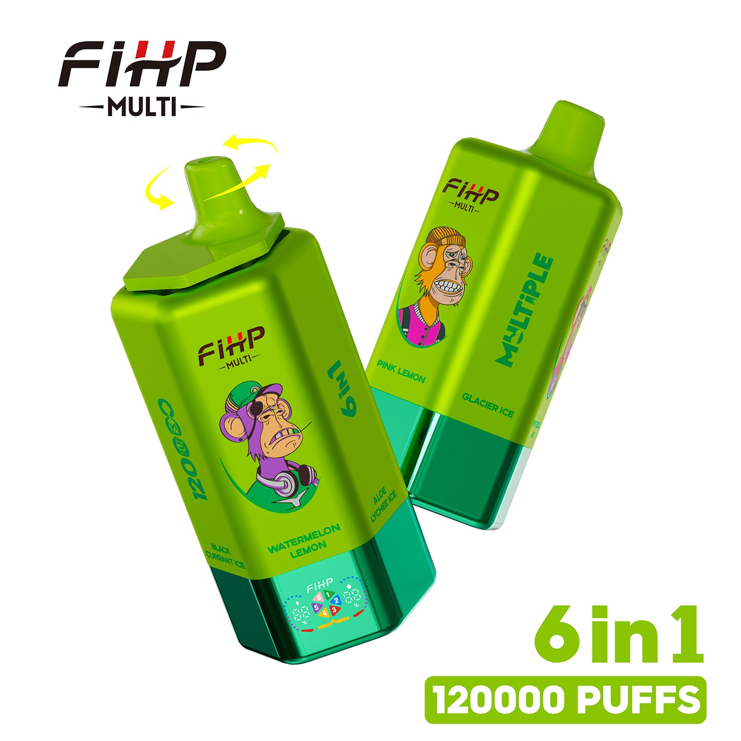 FIHP 120,000 Puffs 6-in-1 Vape